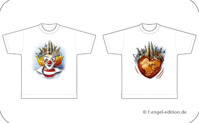 Postkarten Postkarten im 8er Set von Frank Engel - Hätzliche Größ us Kölle! - f.engel-edition.de