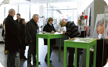 Signierstunde Signierstunde von Frank Engel in der Geschäftsstelle des Kölner Stadt-Anzeigers.