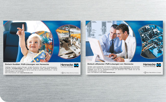 Konzeption und Entwurf  der Anzeigenkampagne von Frank Engel