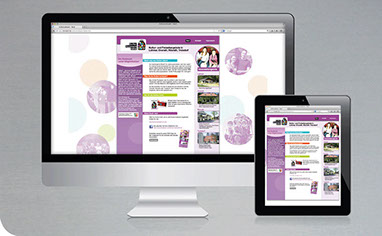 Kulturrucksack NRW Internetseiten Layout © Frank Engel