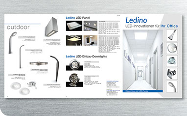 Philips-Ledion Flyer, Produktmappe von Frank Engel