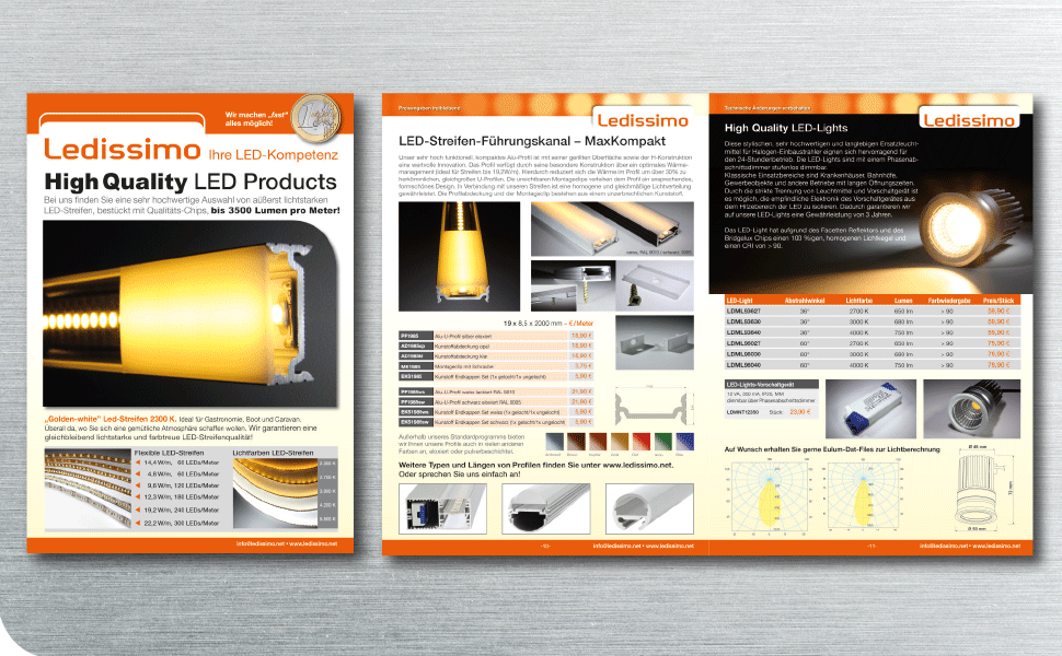 Ledissimo CD © Frank Engel Imagebroschüre