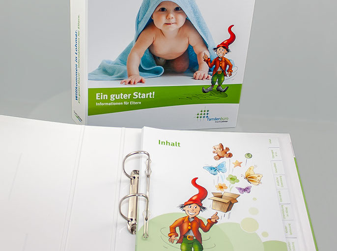 Info-Broschüre für Modellschule Lohmar von Frank Engel