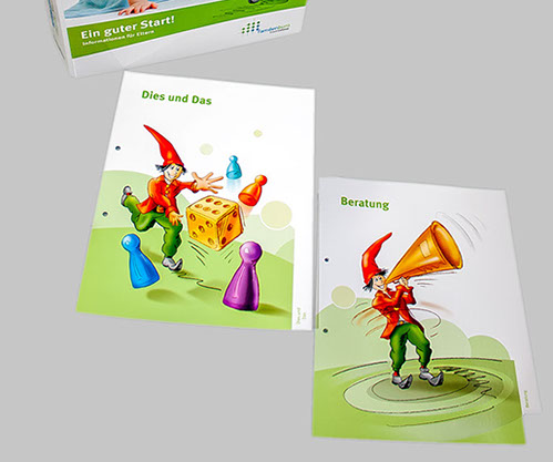 Info-Broschüre für Modellschule Lohmar von Frank Engel