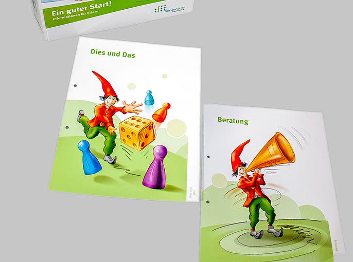 Info-Broschüre für Modellschule Lohmar von Frank Engel