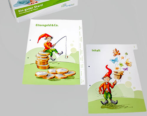 Info-Broschüre für Modellschule Lohmar von Frank Engel