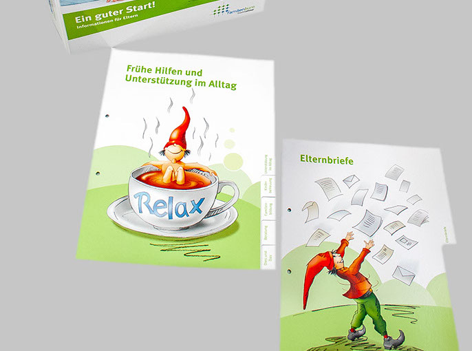 Info-Broschüre für Modellschule Lohmar von Frank Engel