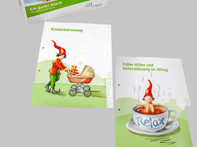 Info-Broschüre für Modellschule Lohmar von Frank Engel