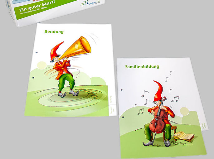 Info-Broschüre für Modellschule Lohmar von Frank Engel